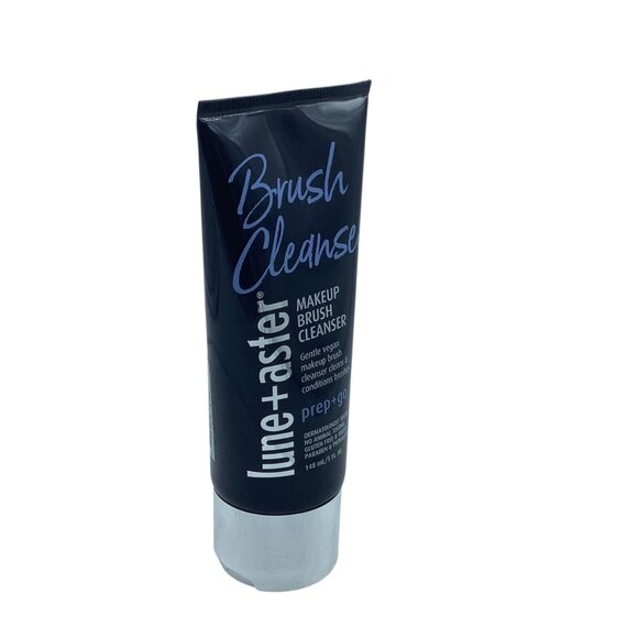Lune+Aster Makeup Brush Cleanser 5 Fl Oz Tube Vegan Gentle Brush Cleaner - Picture 2 of 5